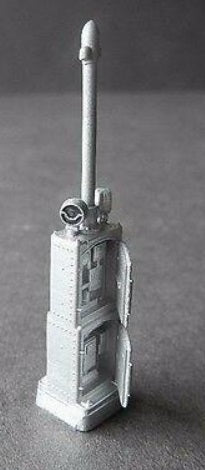 Showcase Miniatures 2193 HO Scale Ground Relay Box & Mast W/Block Indicators Kit