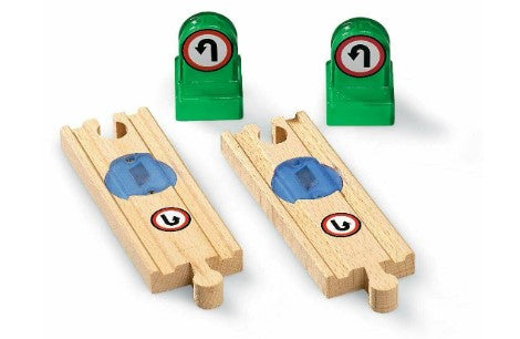 Brio 33763 Wooden Smart Reversing Tracks (4 Pieces)