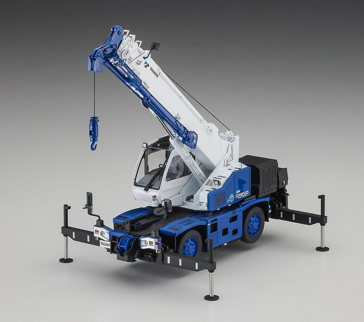 Hasegawa 66110 1:35 Tadano Rough Terrain Crane Plastic Model Kit
