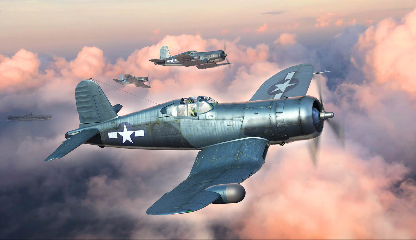 Hobby Boss 80385 1:48 F4U-2 Corsair Aircraft Plastic Model Kit