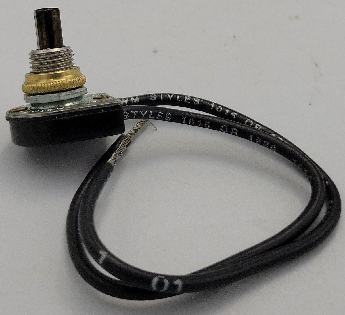 Acme 1010-10 Push Button Momentary N.O. Switch Wired 1A @ 125VAC