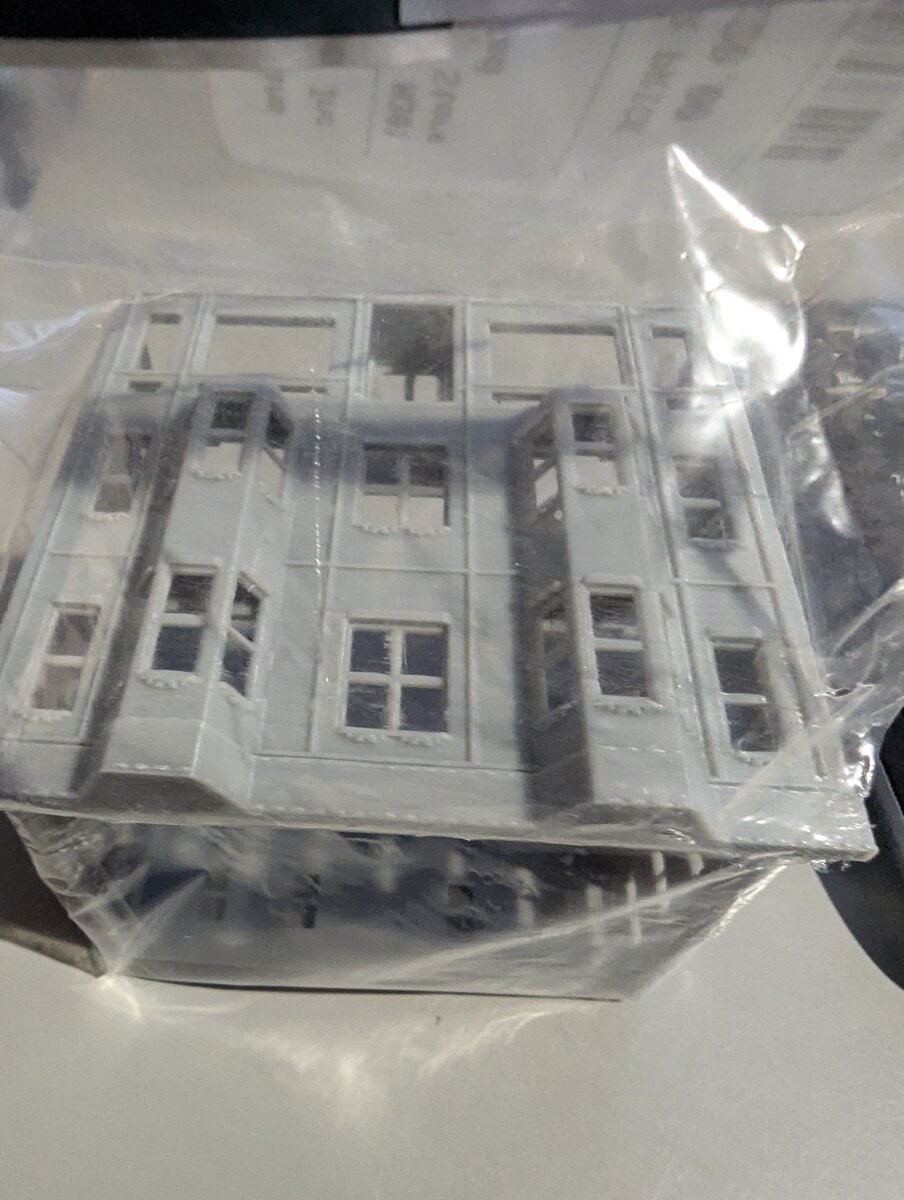 CrutchForm N301L N Scale 3D Printed Corner Store Building