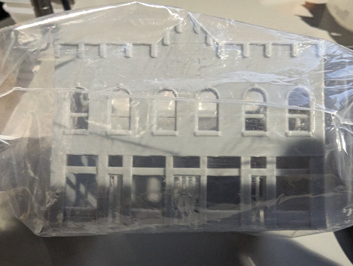 CrutchForm N07R N Scale 3D Printed Retail Space Building