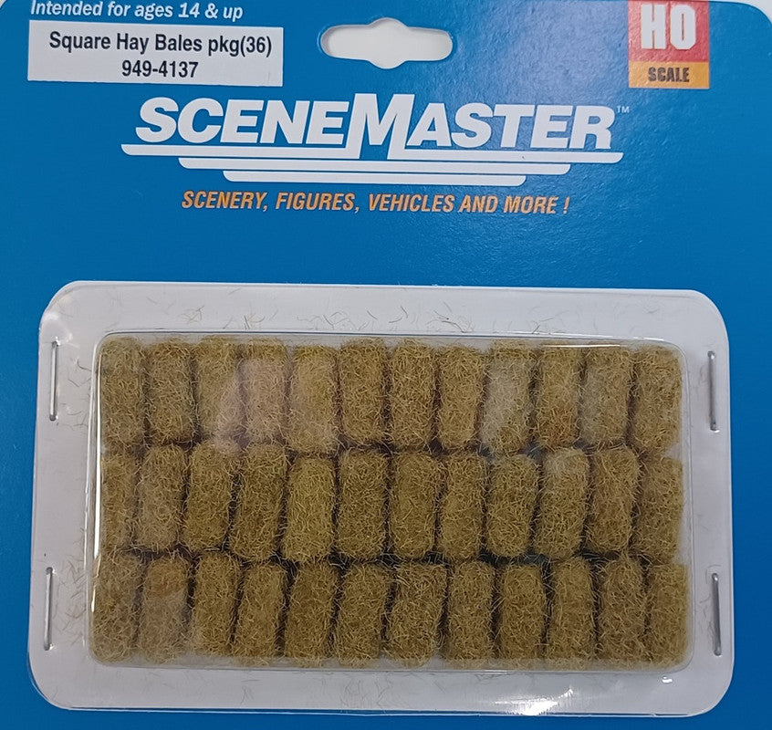 Walthers 949-4137 HO Square Hay Bales (Pack of 36)