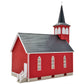 Kibri 38845 HO Cottage Grove Church with LED Lighting Kit