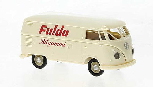 Brekina Automodelle 32781 HO Fulda Bilgummi 1960-1963 VW T1b Kasten Cargo Van