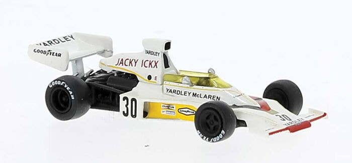 Brekina Automodelle 22956 HO Jackie Ickx #23 1975 McLaren M23D Sports Car