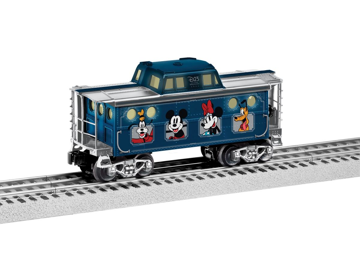 Lionel 2401565 O Disney's D23 Mickey and Friend's Caboose