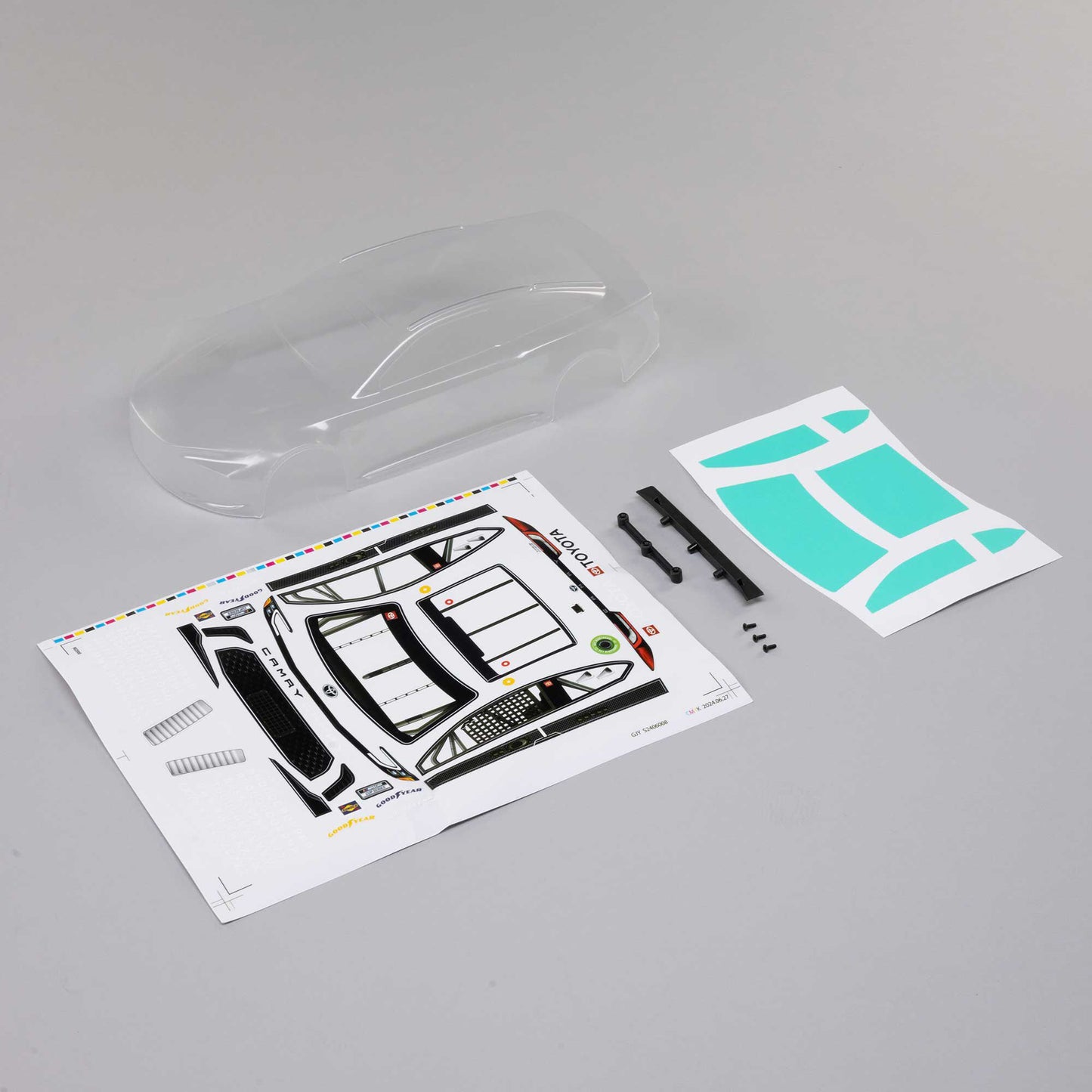 Losi LOS-1918 1:12 NASCAR Toyota Clear Body