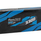 Gens Ace 3S330045D 11.1V/3300mAh 3S LiPo Battery 45C with Deans Connector
