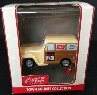 Coca-Cola CC21241 Town Square Collection WKOK News Beige Truck Accessory