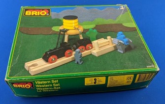 Brio 33270 Wooden Western Accessory Set w/Water Tower