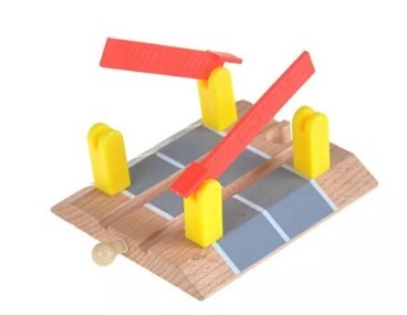 Brio 33388 Wooden & Plastic Railroad Crossing