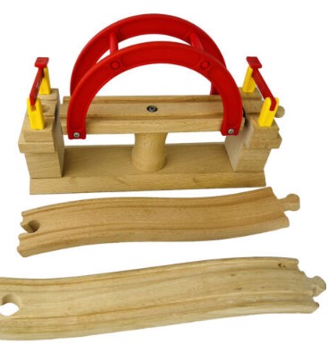 Brio 33375 Wooden & Plastic Railway Swing Bridge