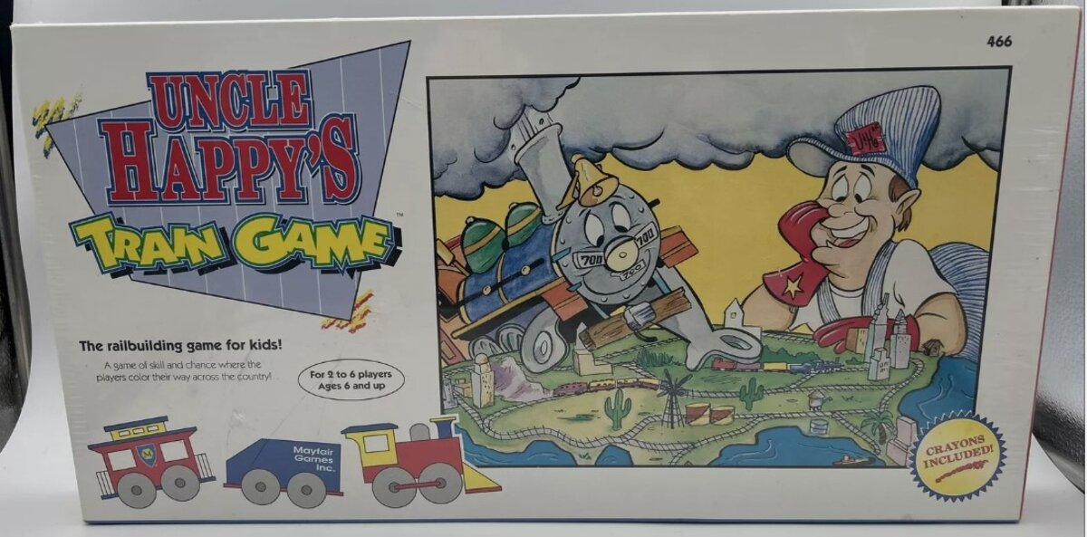 Mayfair Games Inc. G466 Uncle Happy's Train Game
