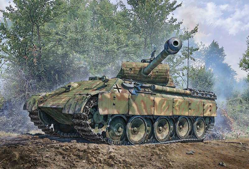 Italeri 7018 1:72 Pz. Kpfw. V Panther Ausf. A Sd. Kfz. 171 Tank Plastic Kit