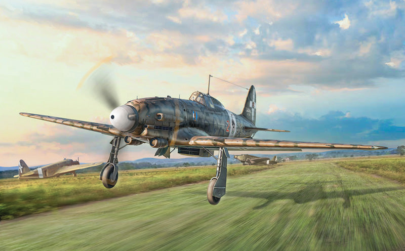 Italeri 2519 1:32 Macchi MC.205 Veltro Fighter Aircraft Plastic Model Kit