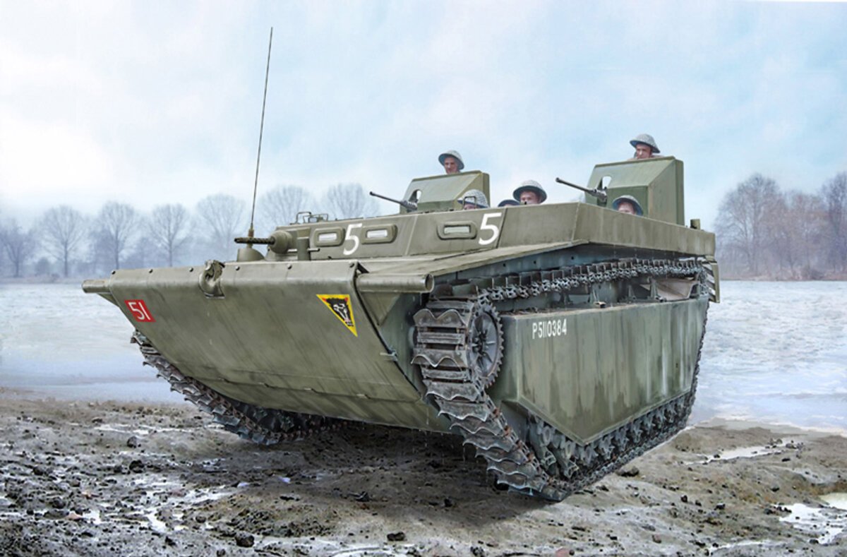 Italeri 6752 1:35 LVT-4 Water Buffalo ETO