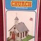Life Like 01350 HO Scale Town Church Building Kit