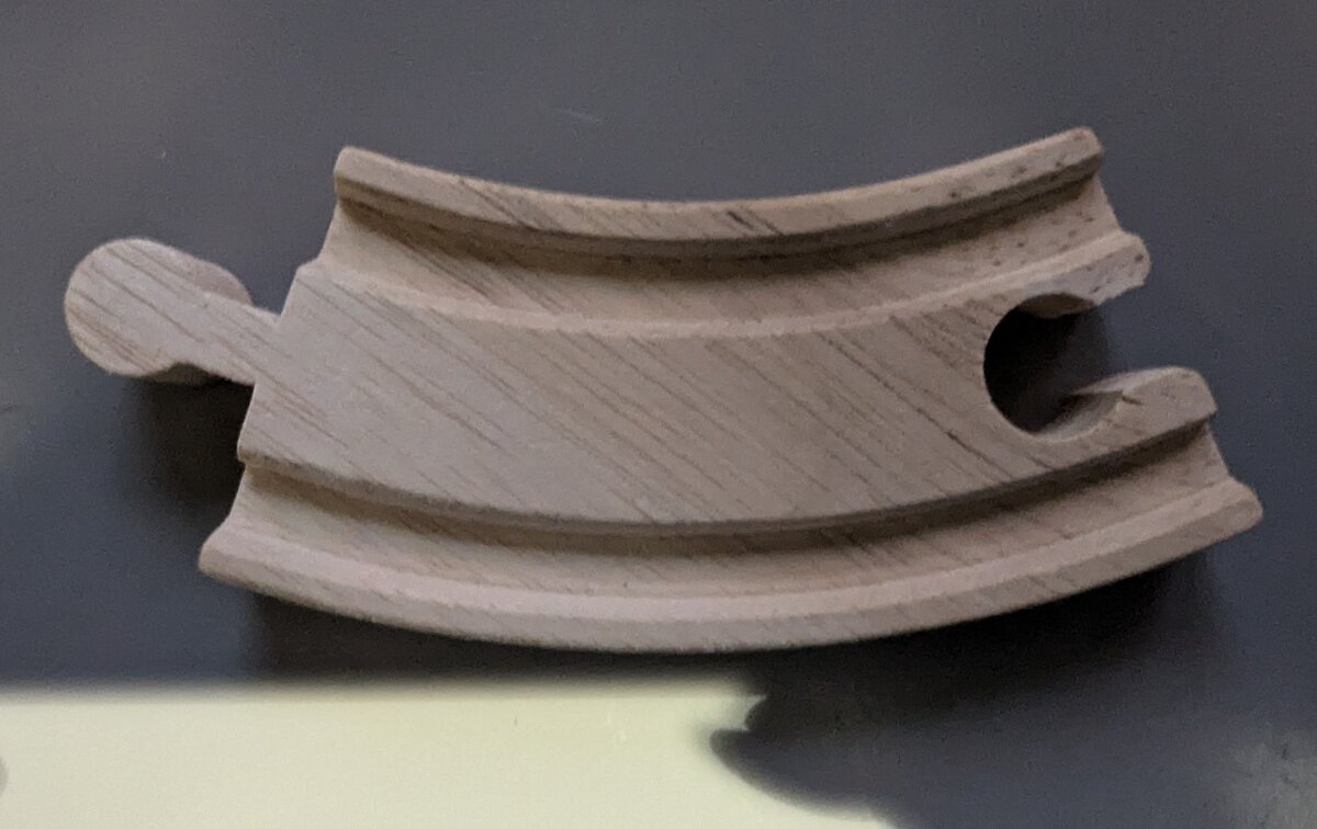 Big Jig Rails 002814 Wooden 3 3/4