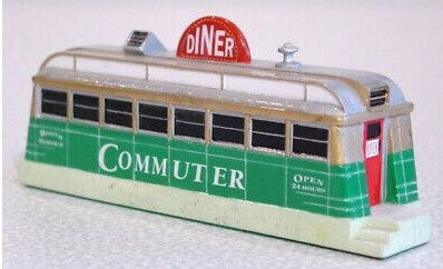 Lefton''s 01175 HO Great American Diners Series "The Commuter Diner"