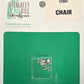 Evergreen Hill 641 HO Scale Unpainted Metal Chair (Pack of 2)