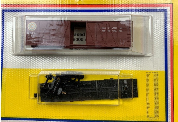 Micro-Trains 02800021 N Maryland&Pennsylvania 40' Outside Braced #1154Kit