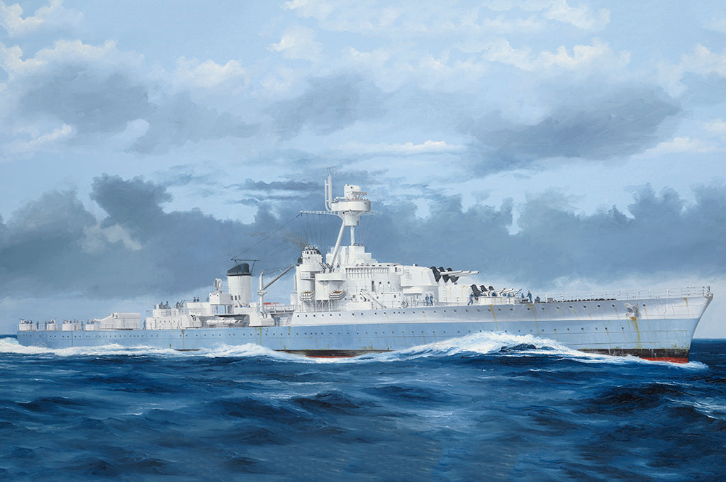 Trumpeter 05375 1:350 Georges Leygues French Light Cruiser Ship Plastic Kit