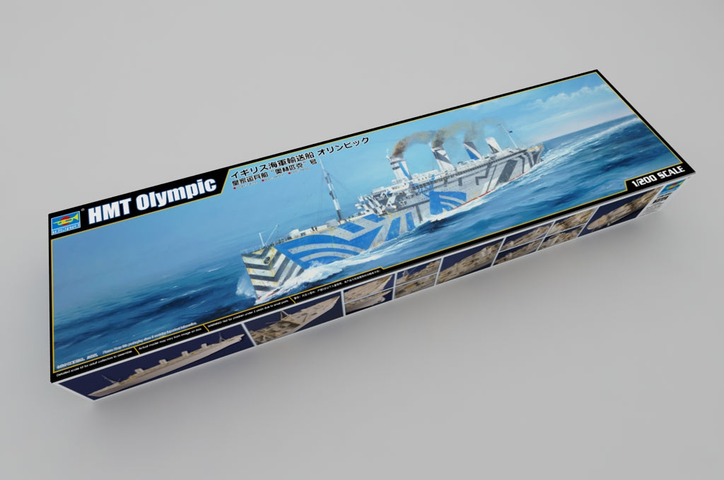 Trumpeter 03720 1:200 HMT Olympic Warship Plastic Model Kit