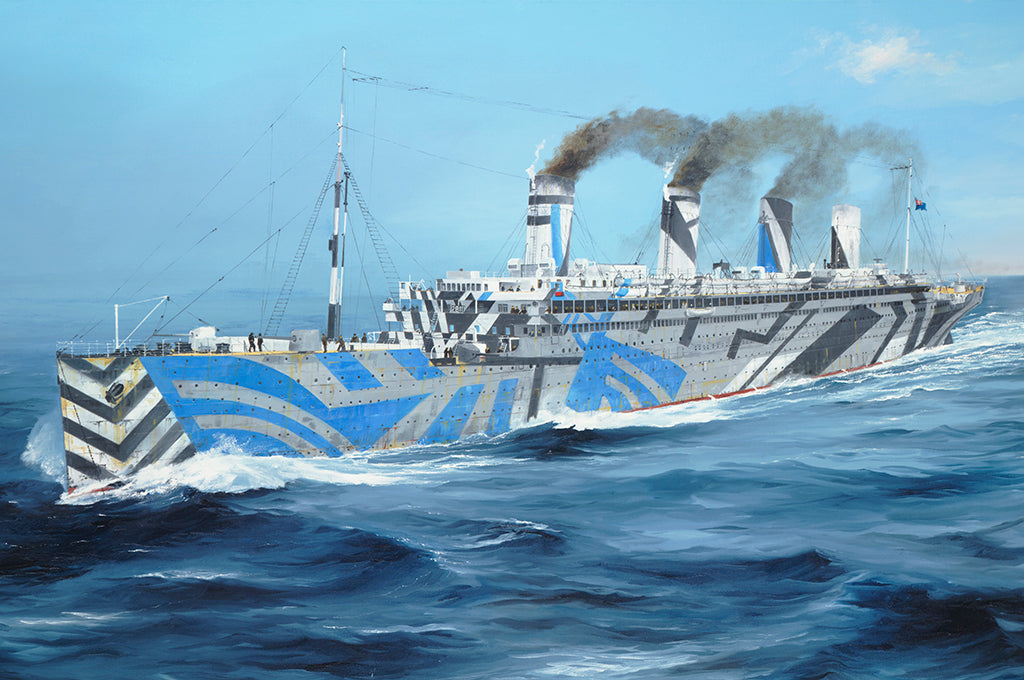 Trumpeter Train Models Trumpeter 03720 1:200 HMT Olympic Warship Plastic Model Kit – Trainz