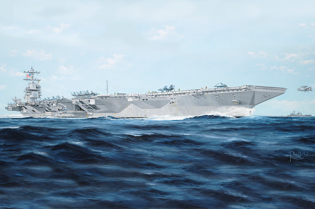 Trumpeter 05638 1:350 USS Gerald R.Ford CVN-78 Warship Plastic Model Kit