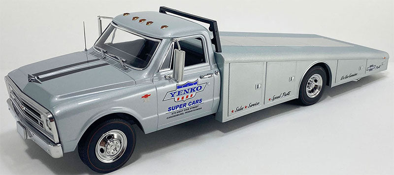 Acme A1801712 1:18 Yenko Super Cars Silver 1967 Chevrolet C-30 Ramp Truck