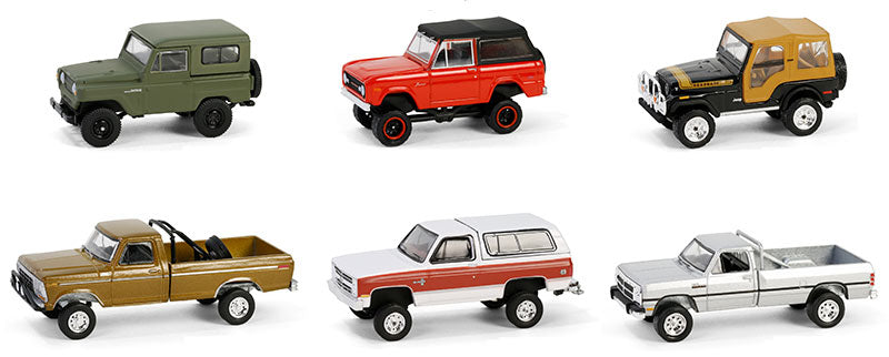 Greenlight Collectibles 35290-CASE 1:64 All-Terrain Series 16 (Set of 6)