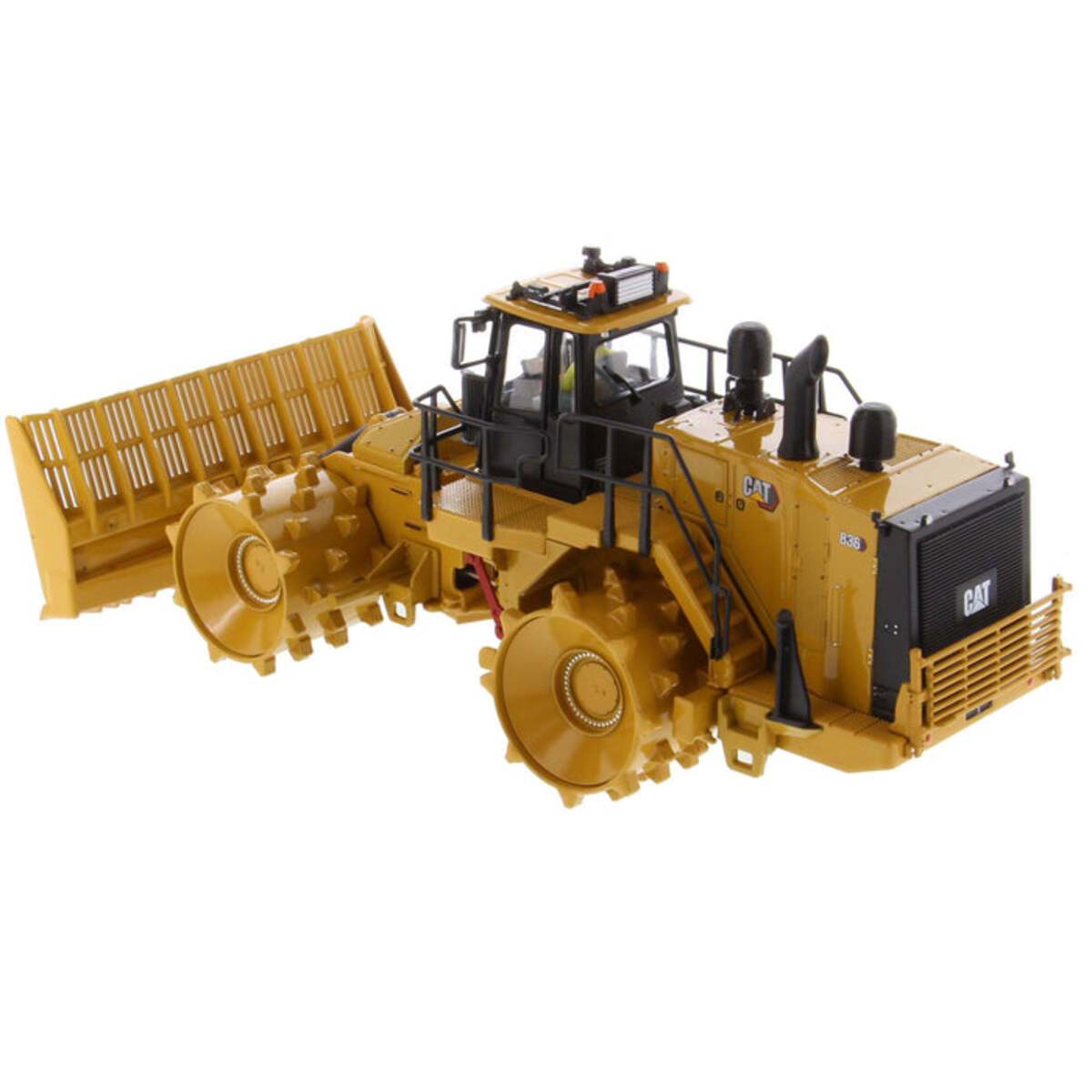 DieCast Masters 85763 1:50 Caterpillar 836 Landfill Compactor Diecast Model