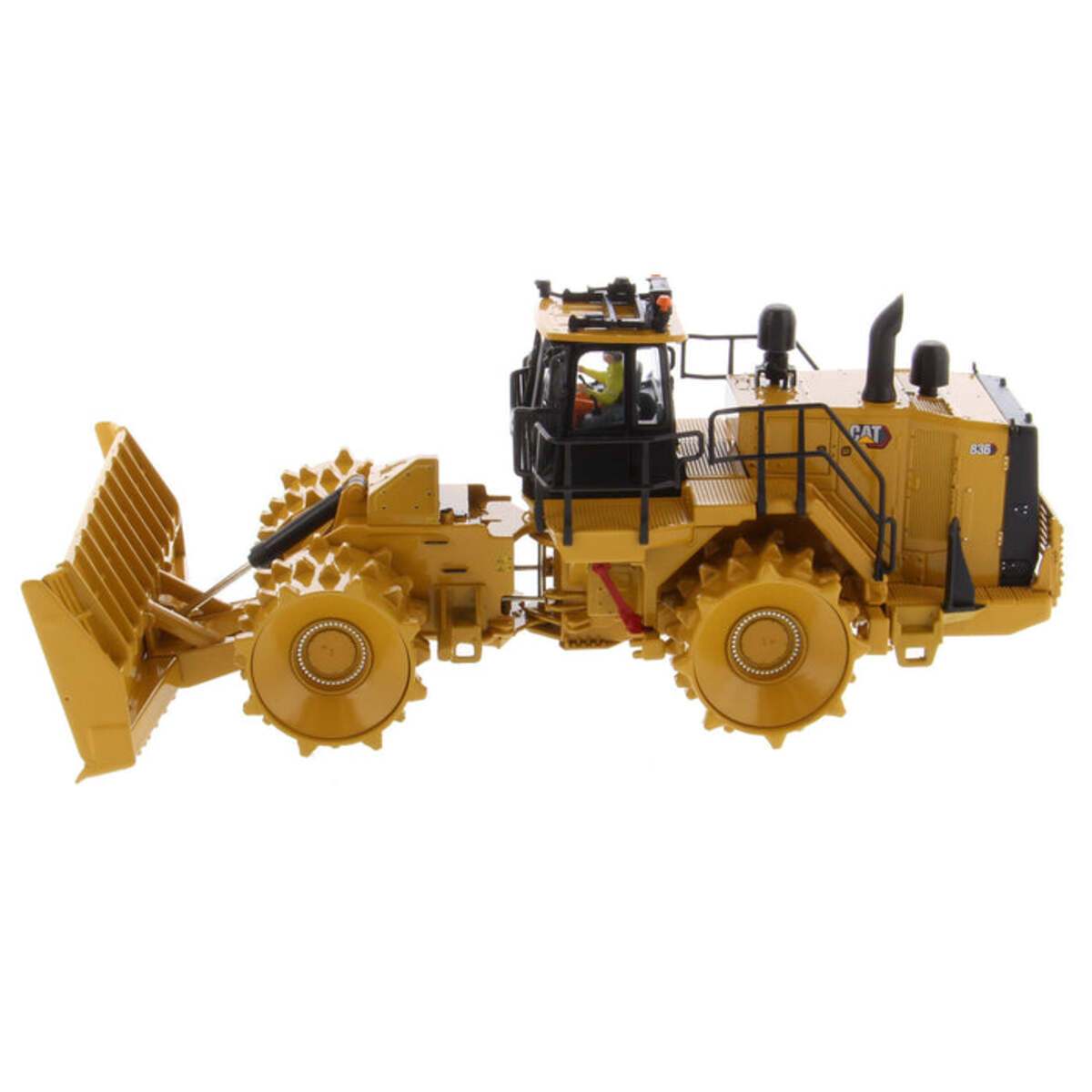 DieCast Masters 85763 1:50 Caterpillar 836 Landfill Compactor Diecast Model