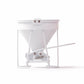 Weiss Brothers WBR002-1900 1:50 Lightweight Round-Gate Concrete Bucket