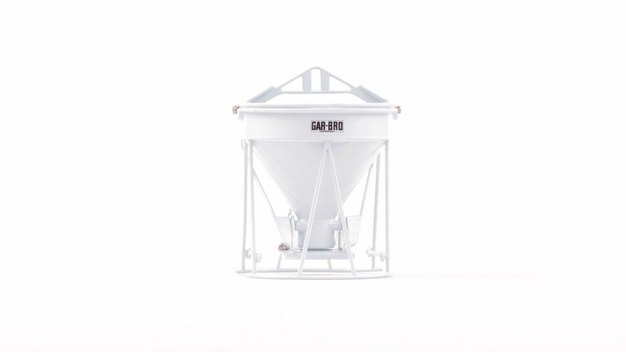 Weiss Brothers WBR002-1900 1:50 Lightweight Round-Gate Concrete Bucket