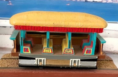 Lefton 01639 HO Scale Trolleys' Roadside USA Collection "Sioux City" Street Car