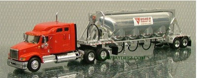 Die Cast Promotions 31708 1:64 Die Cast Usher Transport Inc. Tractor Trailer