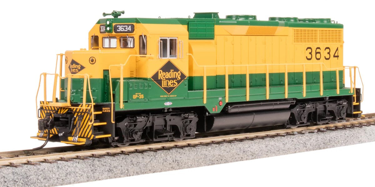 Broadway Limited 8929 HO Reading EMD GP35 Diesel Locomotive Sound/DCC/DC #3634