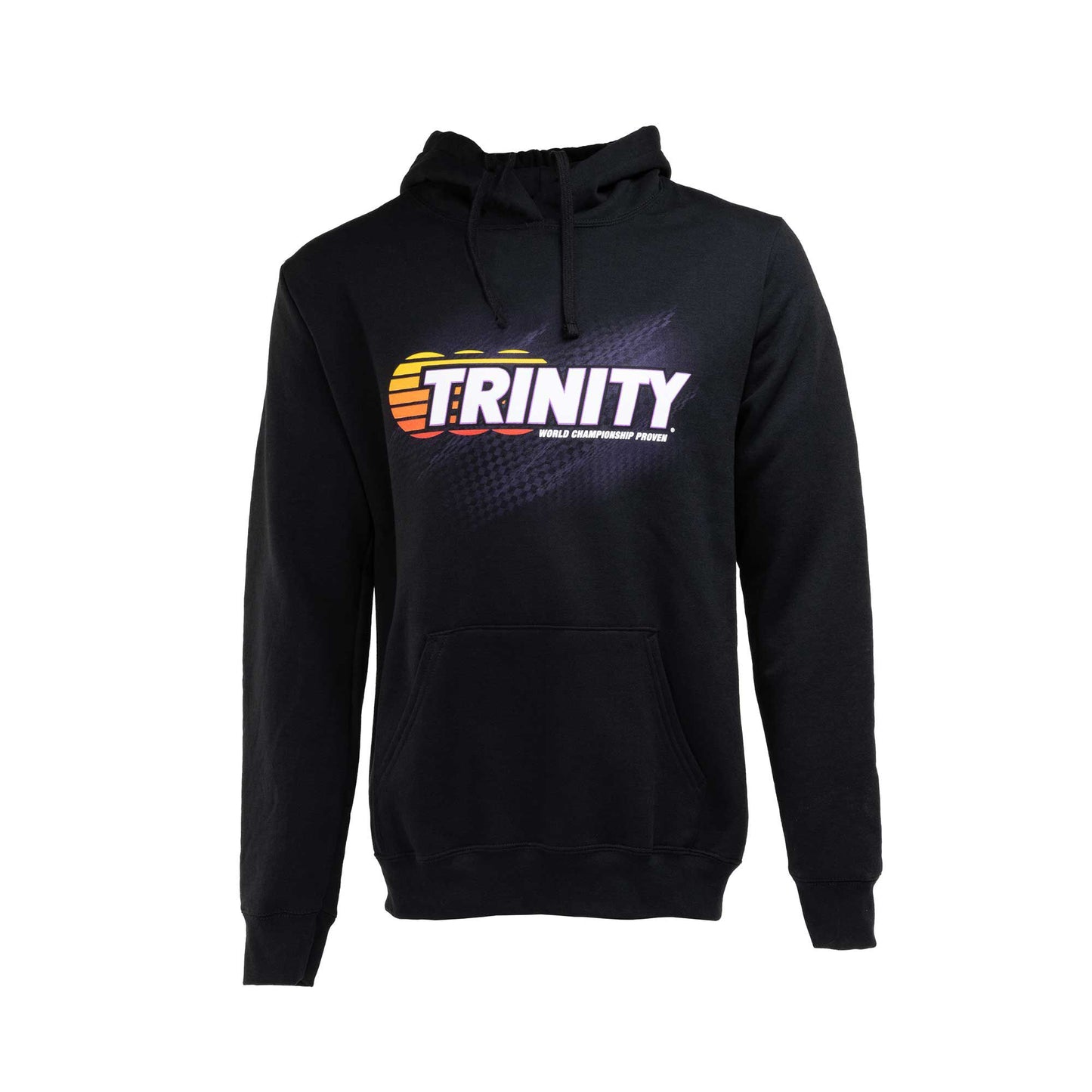 Trinity/Epic TRI-1148 Large Black Trinity Checkered Hoodie