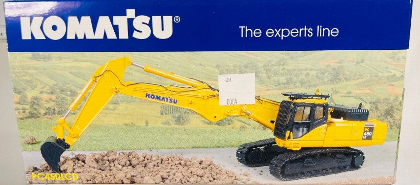 Universal Hobbies UH 8004U 1:50 Die Cast Komatsu PC450 w/Short Trowel