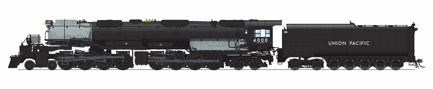 Broadway Limited 9524 HO UP Big Boy 4-8-8-4 Steam Locomotive with Tender #4004