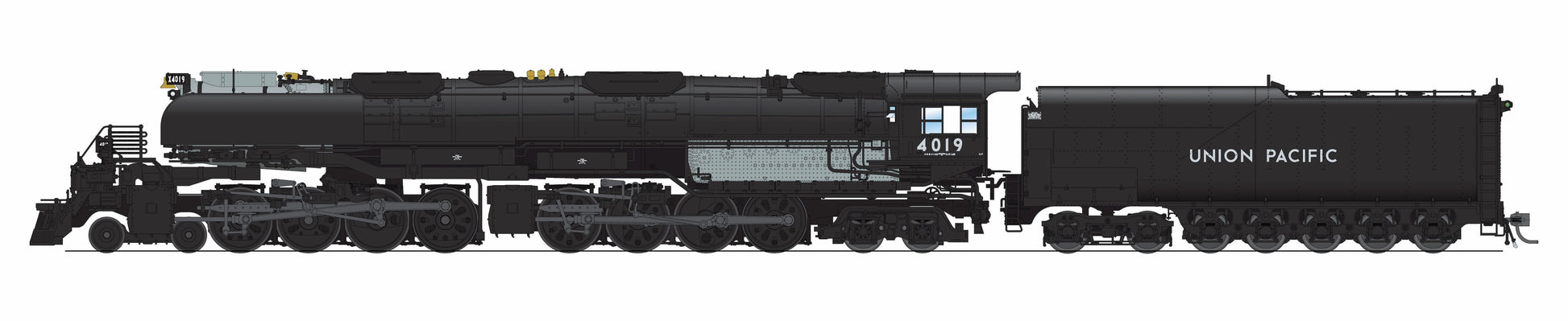 Broadway Limited 9502 HO UP Big Boy 4-8-8-4 Steam Locomotive Sound/DC/DCC #4019