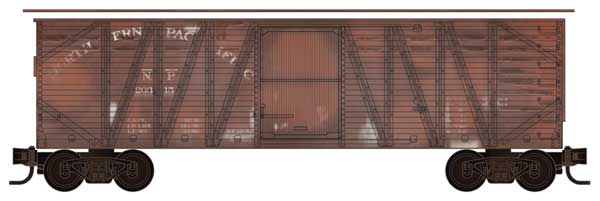 Micro-Trains 02844251 N NP 40' Outside-Braced Single-Door Boxcar #20315