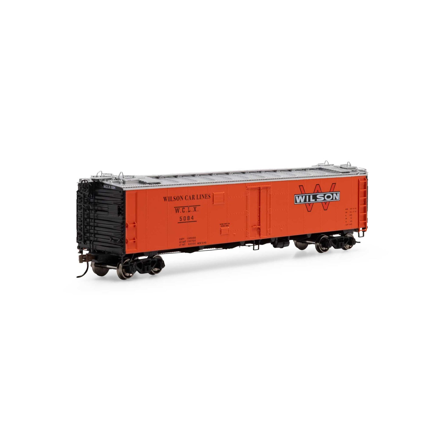 Athearn 50036 HO Wilson Car Lines WCLX 50' Ice Bunker Reefer #5084