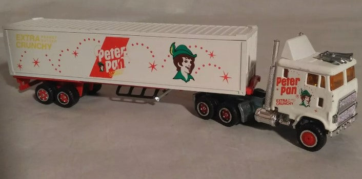 Majorette 36753 HO Diecast Road Eaters Peter Pan Peanut Butter Tractor Trailer