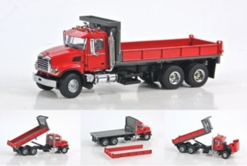 Sword Models SW2102-R 1:50 Red Mack Granite Flatbed Truck LN/Box