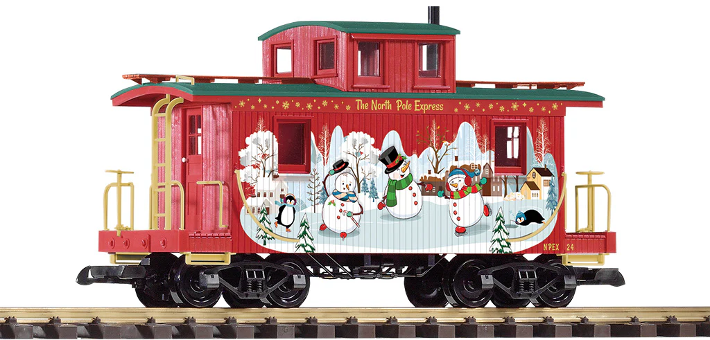 Piko 38967 G Christmas Wood Caboose