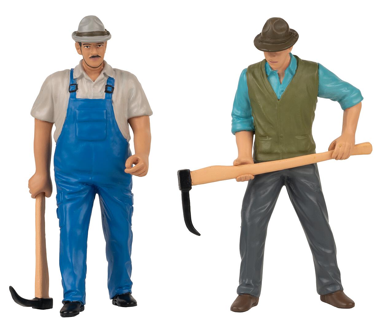 Pola 331528 G Sawmill Worker Figure (Set of 2)